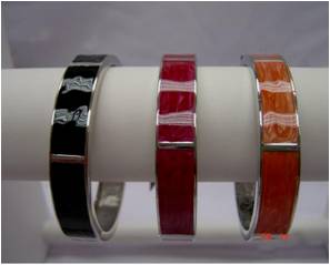 Click here for more on Enamel Bangles