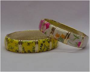 Click here for more on Printed Bangles